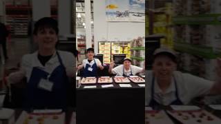 The CDS ladies at Costco