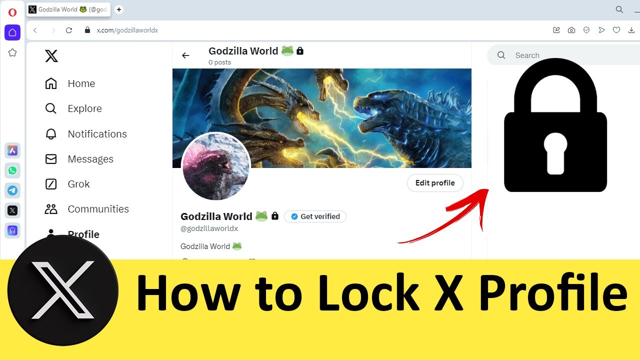 How to Lock X Profile? || Lock Twitter Account - YouTube