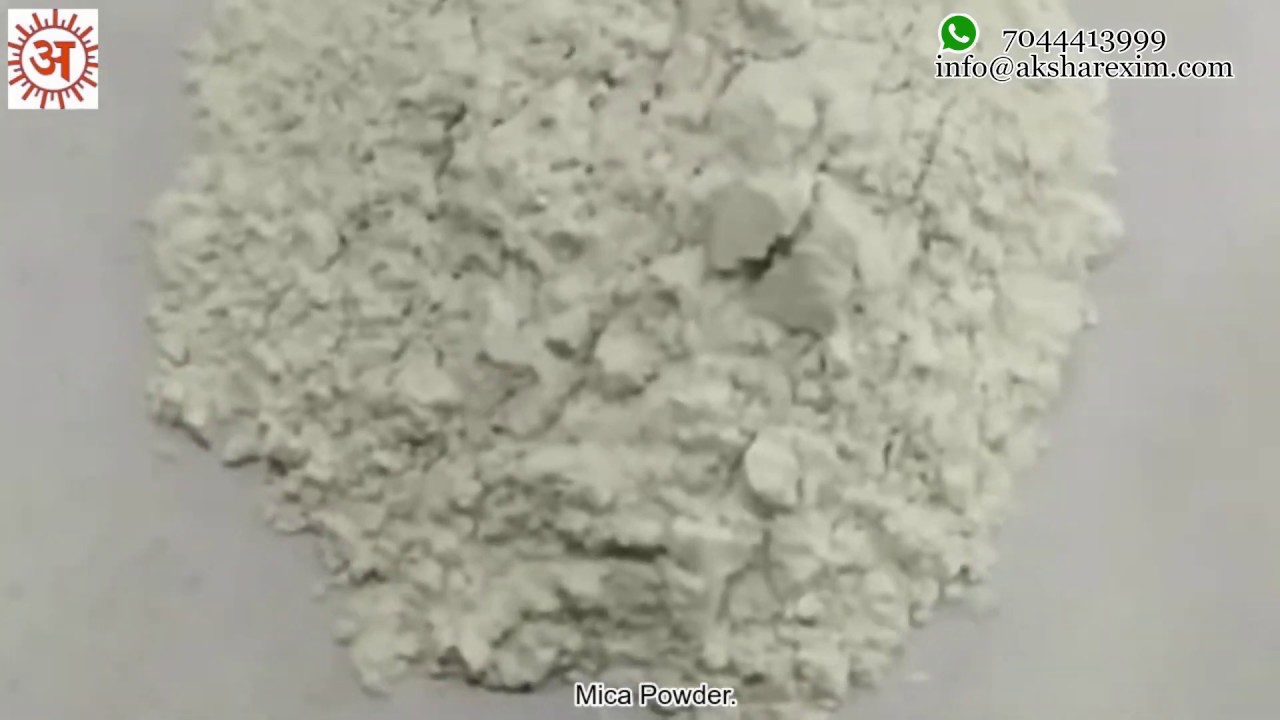 Mica Powder sample video supplier Akshar Exim.
