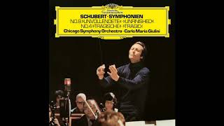 Schubert Symphonie No.4 Chicago Symphony Orchestra Carlo Maria Giulini 1978/2019