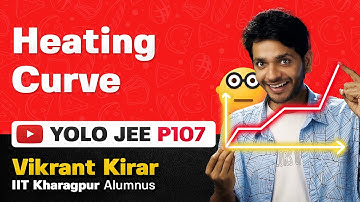 YOLO JEE P107 Heating Curve  | JEE Advance Physics with Vikrant Kirar