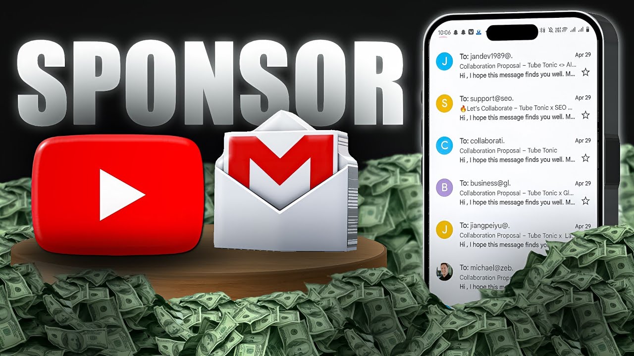 I Sent 100+ Emails for SPONSOR with Just 2K Subscribers !!