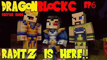 Insane Mode Dragon Block C: No Special Beam Cannon Required to Kill Raditz (DBZ Minecraft Ep 6)
