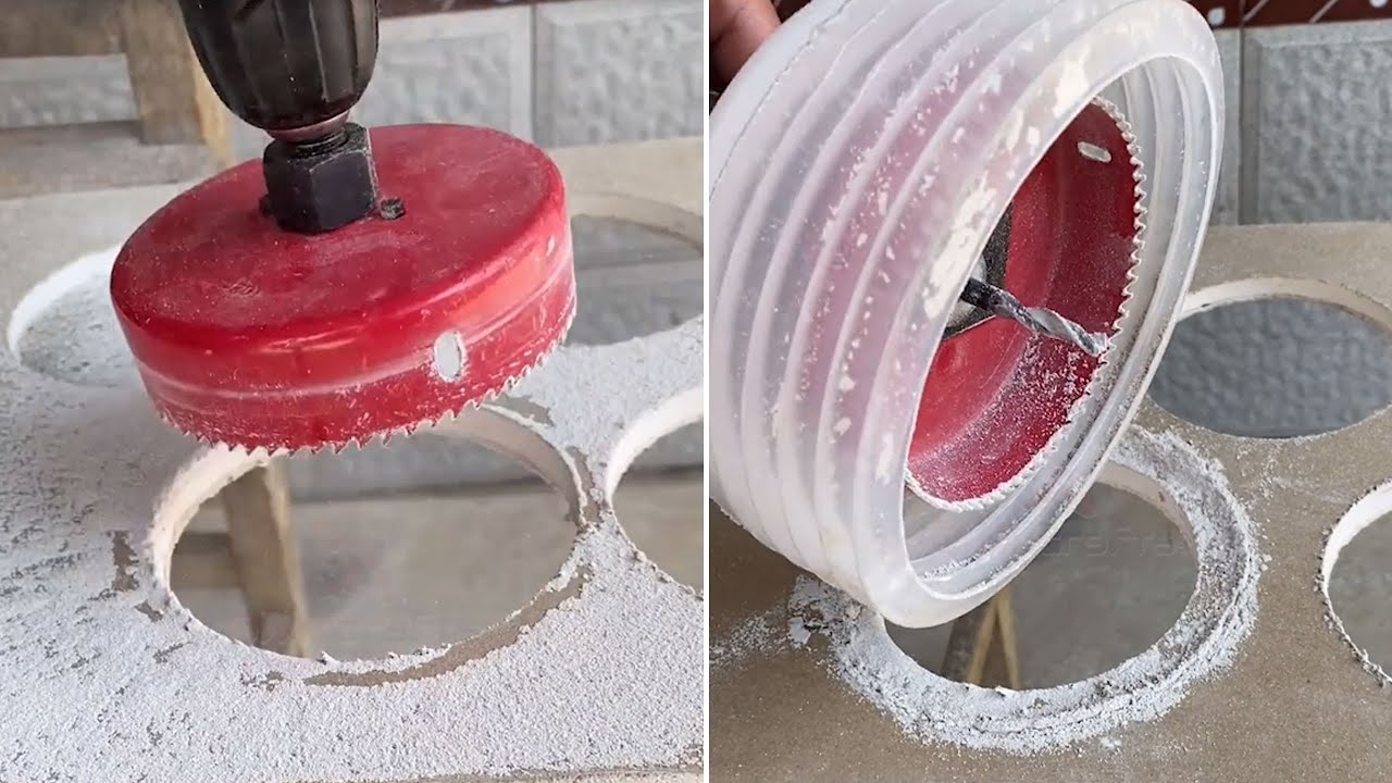 Drill Dust Collector Demo 2021- Does it work?