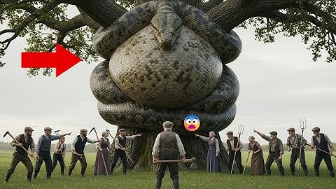 Brave Heroes Battle a Giant Python to Rescue a Mother Lion 🦁⚡