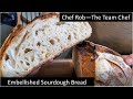 White Chocolate & Macadamia Nut and Cranberry & Pecan Sourdough Bread,  By Chef Rob - The Team Chef