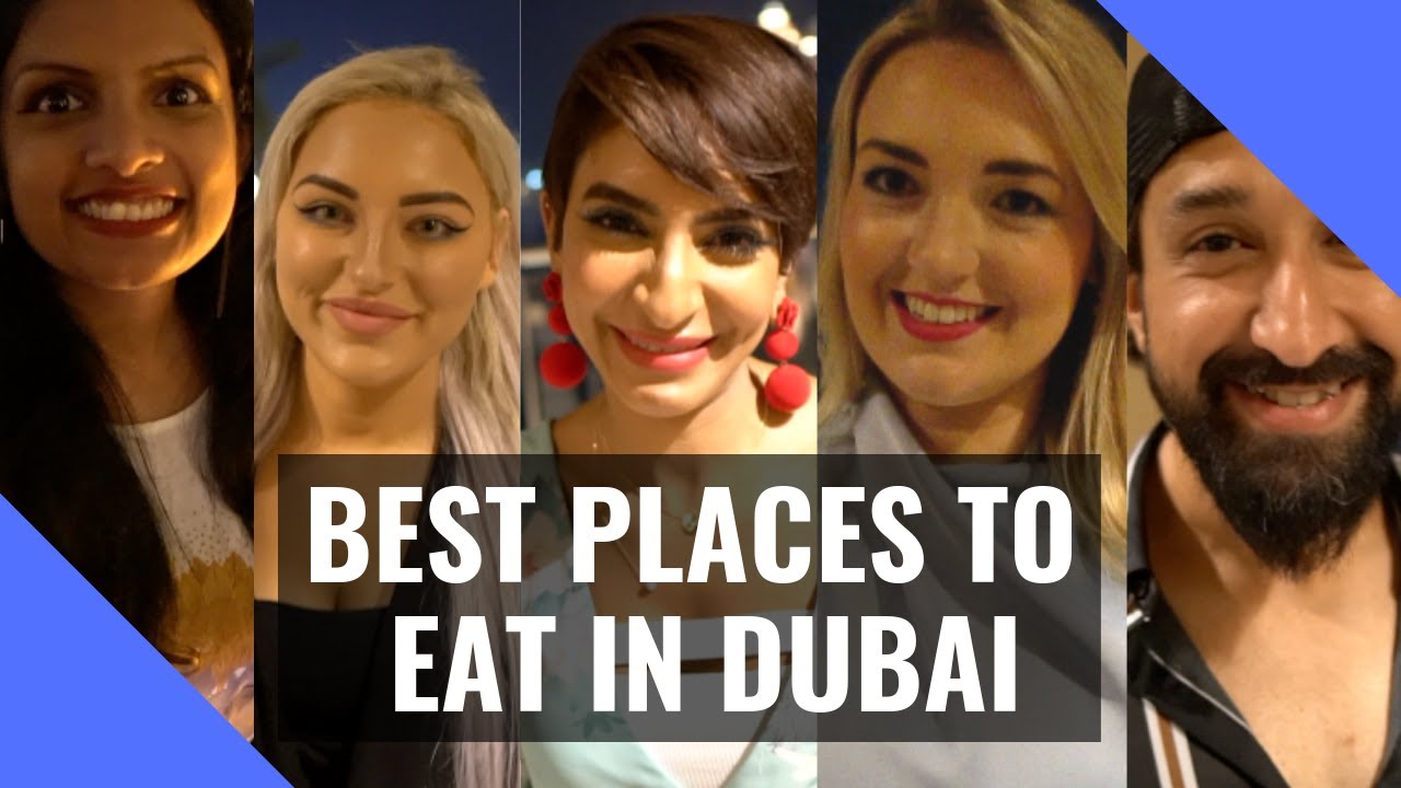 Dubai food bloggers share the best place to eat in Dubai! - YouTube