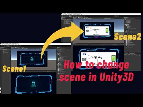 How to Change Scenes in Unity Using C# (Unity Tutorial 2021) #unity #scenechange