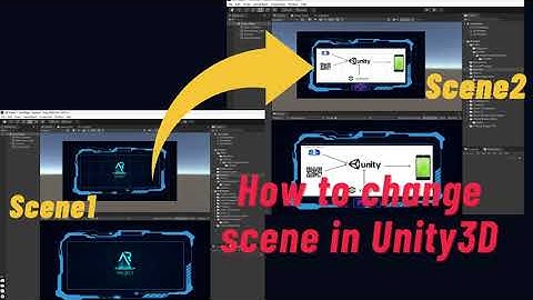 How to Change Scenes in Unity Using C# (Unity Tutorial 2021) #unity #scenechange