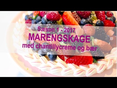 Video: Dessertmarengs Med Bringebær-kokosnøttkrem