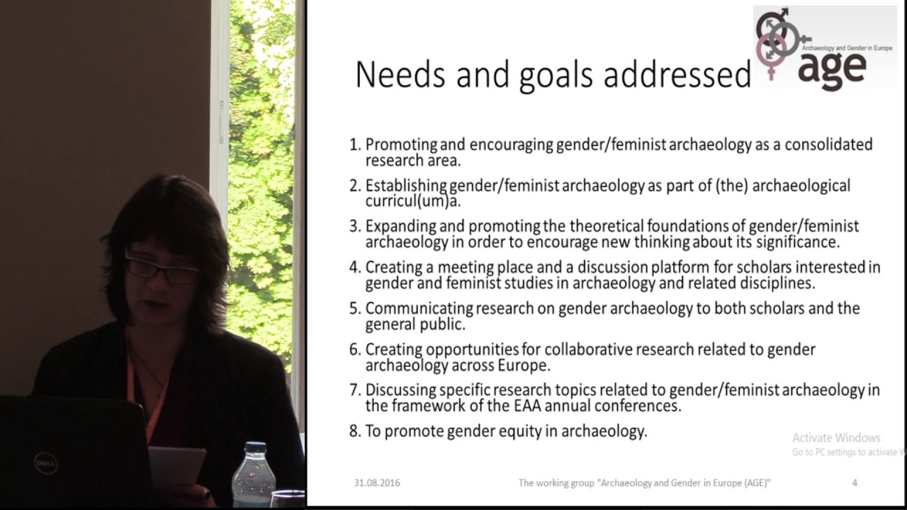 The working group „Archaeology and Gender in Europe (AGE)” views on