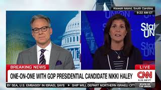Jake Tapper rips Nikki Haley for blaming Biden for GOP 'chaos'
