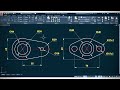 AutoCAD Mechanical Practice Drawing tutorial for Beginners in Hindi