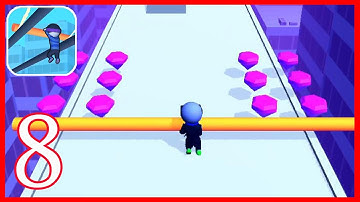 Roof Rails - All Levels #85 Gameplay (Android,iOS)