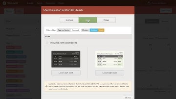 Sharing Calendars in Planning Center Calendar