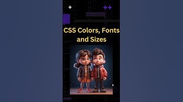css colors , fonts and sizes@Hari_Datti #coding #education #youtube