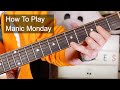 'Manic Monday' The Bangles Acoustic Guitar Lesson