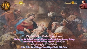 Chúa Nhật Lễ Chúa Hiển Linh_8g 00 - Đền Đức Mẹ Hằng Cứu Giúp CSsR Sài Gòn dcctvn.org 07/01/2018