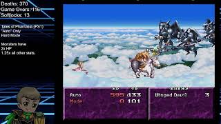Can I Beat Tales of Phantasia Without Playing It?! (Auto Only Hard Mode)