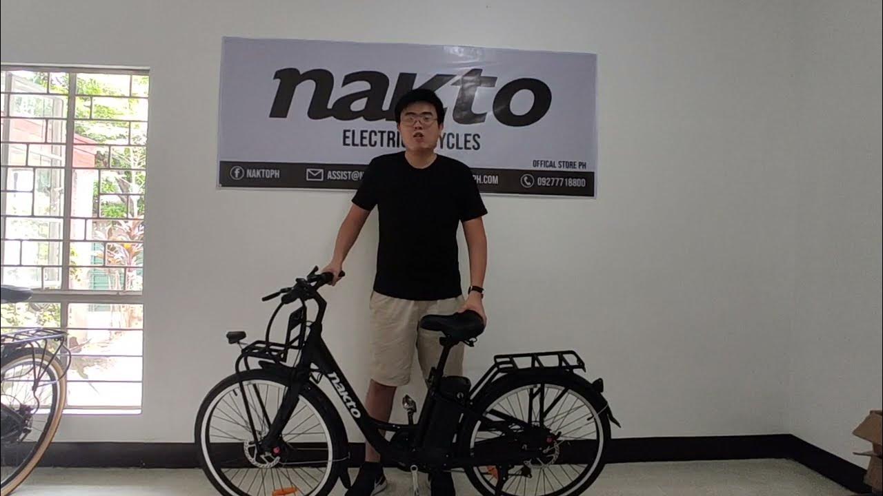 Nakto Breeze Classic EBike 1 How to Turn On Your Electric Bike YouTube