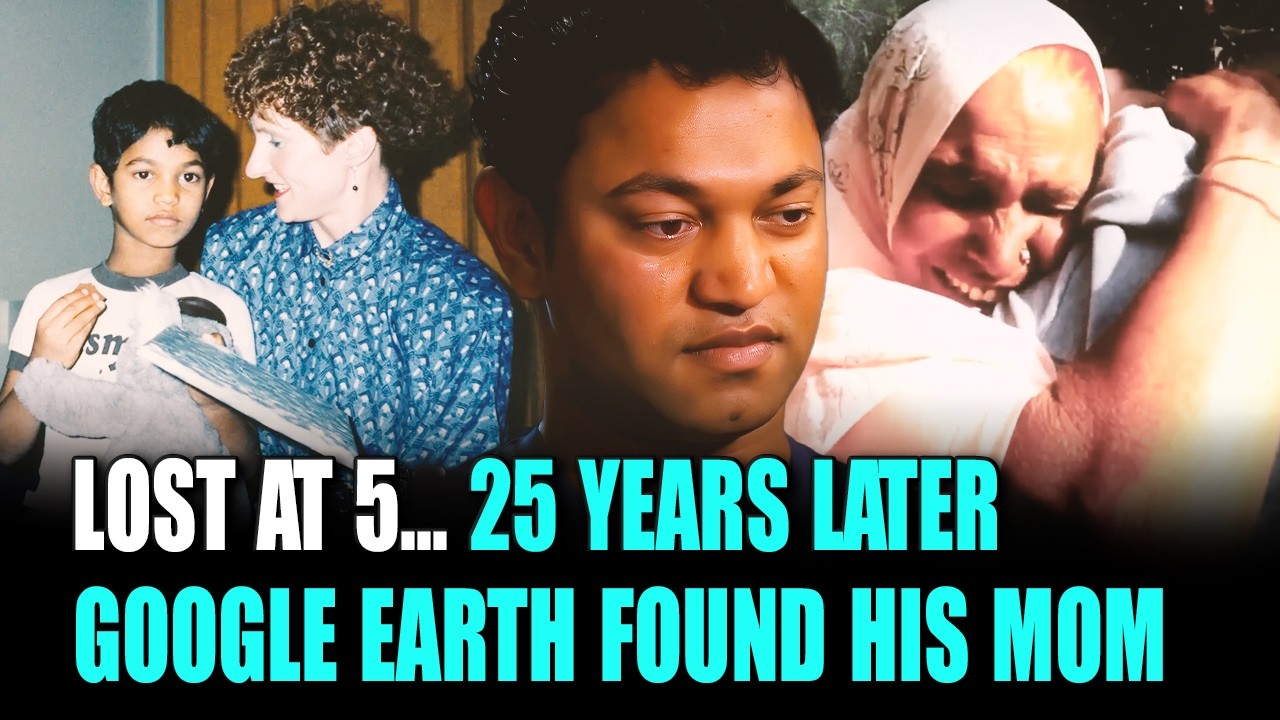 Fell Asleep at a Train Station at 5, Found His Mother 25 Years Later  Through Google Earth