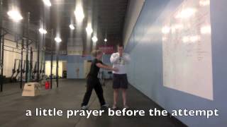 CrossFit Chickasaw Back Tuck Practice