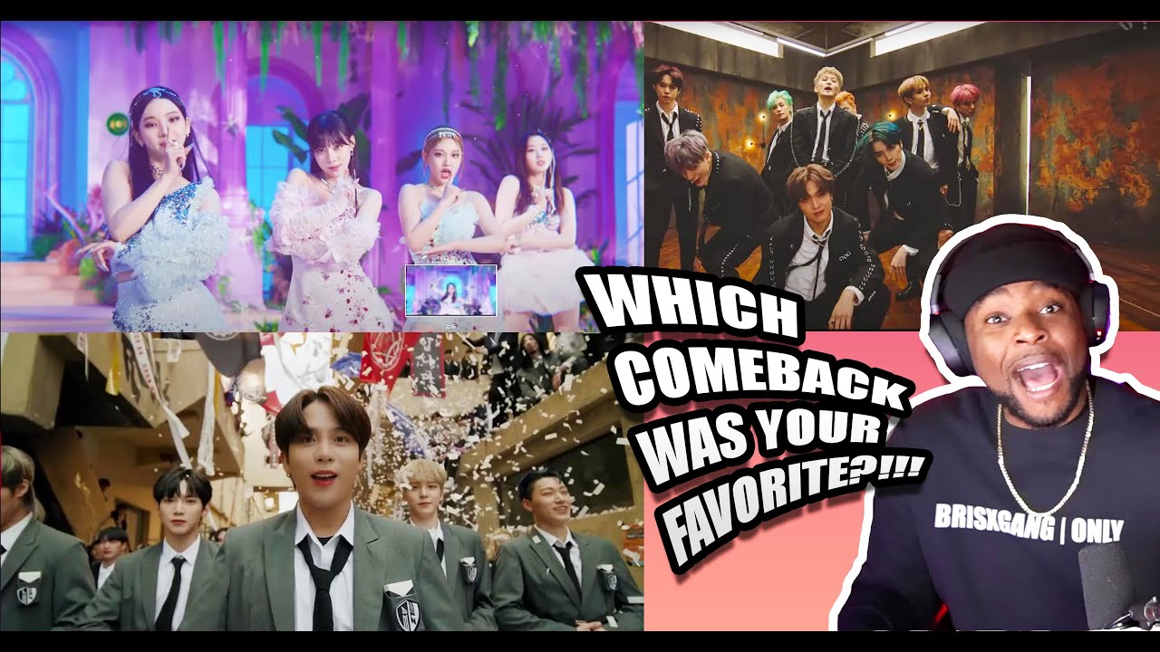 aespa - Dreams Come True, NCT U - Universe (Let's Play Ball) ATEEZ - The Real MV | REACTION!!!