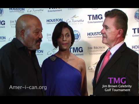 Jim & Monique Brown interview by Alan Thicke at TM...
