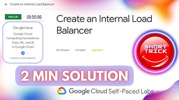 Create an Internal Load Balancer  | #GSP216 | #studyjam #shorttrick #arcade