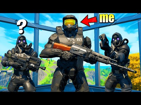 I Pretended to be MASTER CHIEF in Fortnite