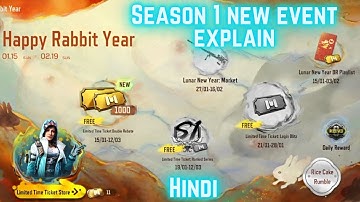 Happy Rabbit Year Event Explain in Hindi Full Details Call Of Duty Mobile