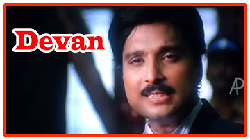 Devan Tamil Movie | Scenes | Karthik appears for Arun Pandian | Saikumar