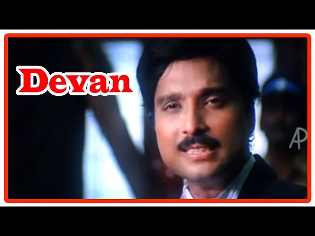 Devan Tamil Movie | Scenes | Karthik appears for Arun Pandian | Saikumar class=