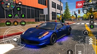 562HP Ferrari 458 Italia |Car Parking Driving School Gameplay |4k Ultra Graphics  screenshot 4
