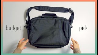 Tomtoc Defender A31 Laptop Brief Review  the best work brief under $70