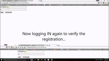 JSP | JSP project Part-2/3 - Registration & Change Password functionality