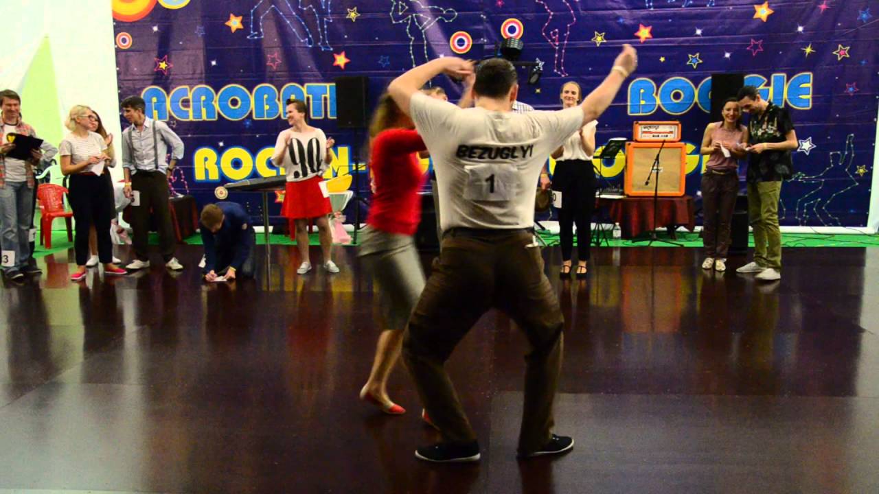 Crossover Jack & Jill - Viktoriya Chuprina & Сергей Безуглый 1st Song (Swing Night 2016)