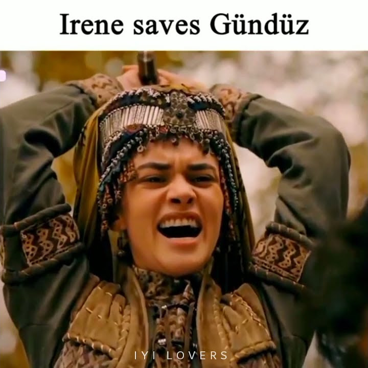 Irene saves gunduz | ilbige hatun try to kill gunduz | irene and gunduz | IYI LOVERS
