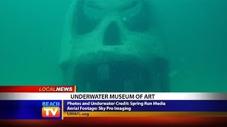 The Underwater Museum of Art is the first permanent underwater scul...