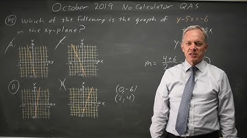 SAT Oct 2019: Graphs - question #3-8