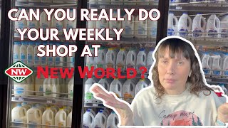 Can You Really Do Your Weekly Shop at New World?  🛒 Come shop with me at a #NewZealandSupermarket