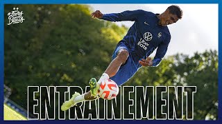 Premier entraînement pour les Bleus, Equipe de France I FFF 2022