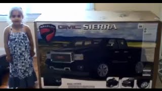 RollPlay 12v GMC Denali Ride on (4 year old doing the install)