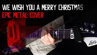 We Wish You A Merry Christmas - GUITAR METAL COVER #christmasmusic #metalchristmas #newyear2026