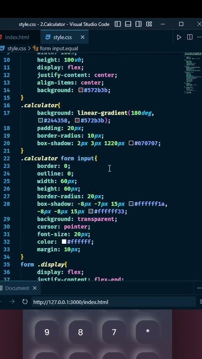 How to make Calculator - YouTube