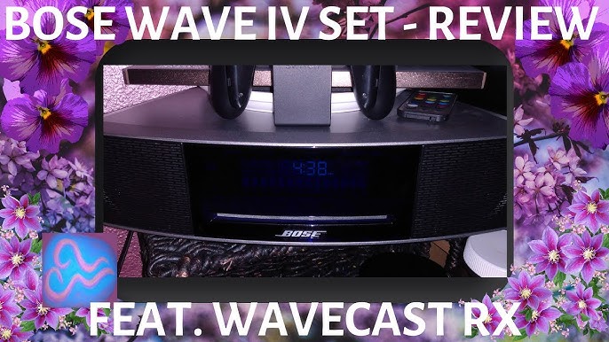 Bose Wave ii setup with external - YouTube