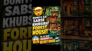 🤯 Duniya ka sabse khubsurat forest house 🏠 |#viral#trending#shorts