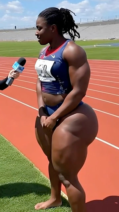 Athlete with very solid thighs 😍❤️ #tallwoman #trackandfield #athlete #sport