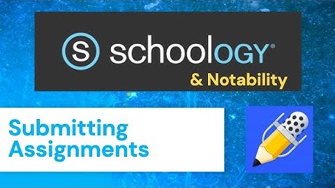 Schoology & Notability Workflow