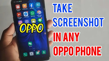 How to Take Screenshot in OPPO F3